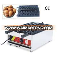 23pcs Commercial Use Non-stick 110v 220v Electric Walnut Waffle Baker