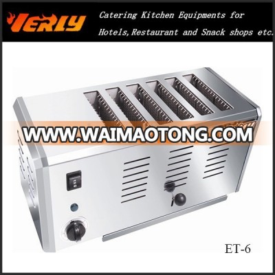 HOT SALE ! Hot sale Toaster/ Grilled Electric Bread Toaster ET-6